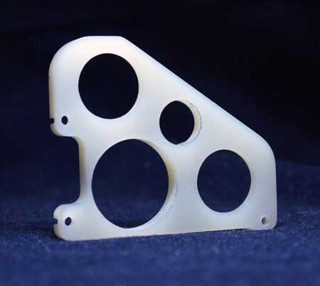 Milled Plastic Component